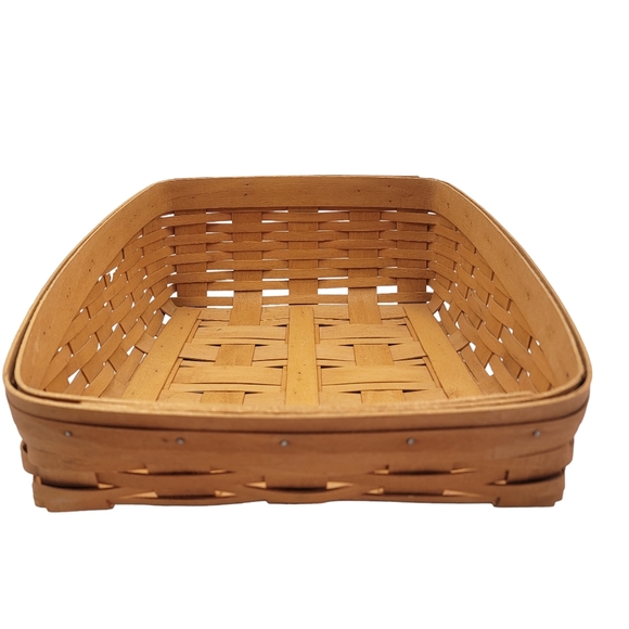 Longaberger Accents Longaberger Paper Desk Tray Basket Poshmark